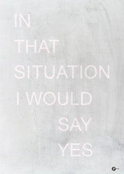 In that situation | POSTER