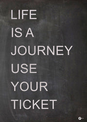 Life is a journey | Poster