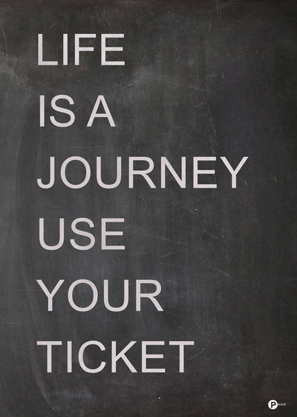 Life is a journey | Poster