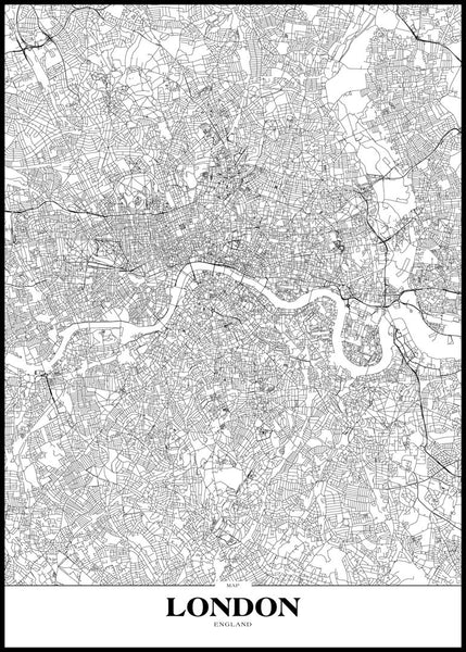 Map London | Poster board