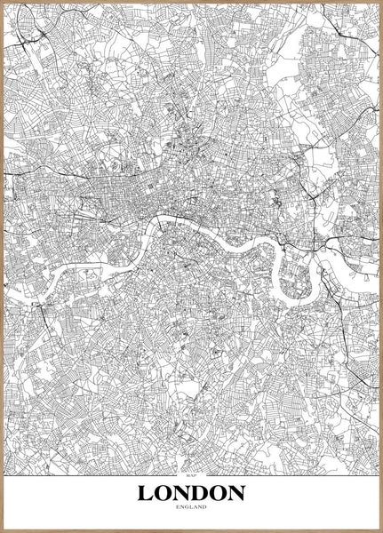 Map London | Poster board