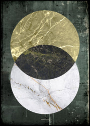 Marble Rustic | Poster board