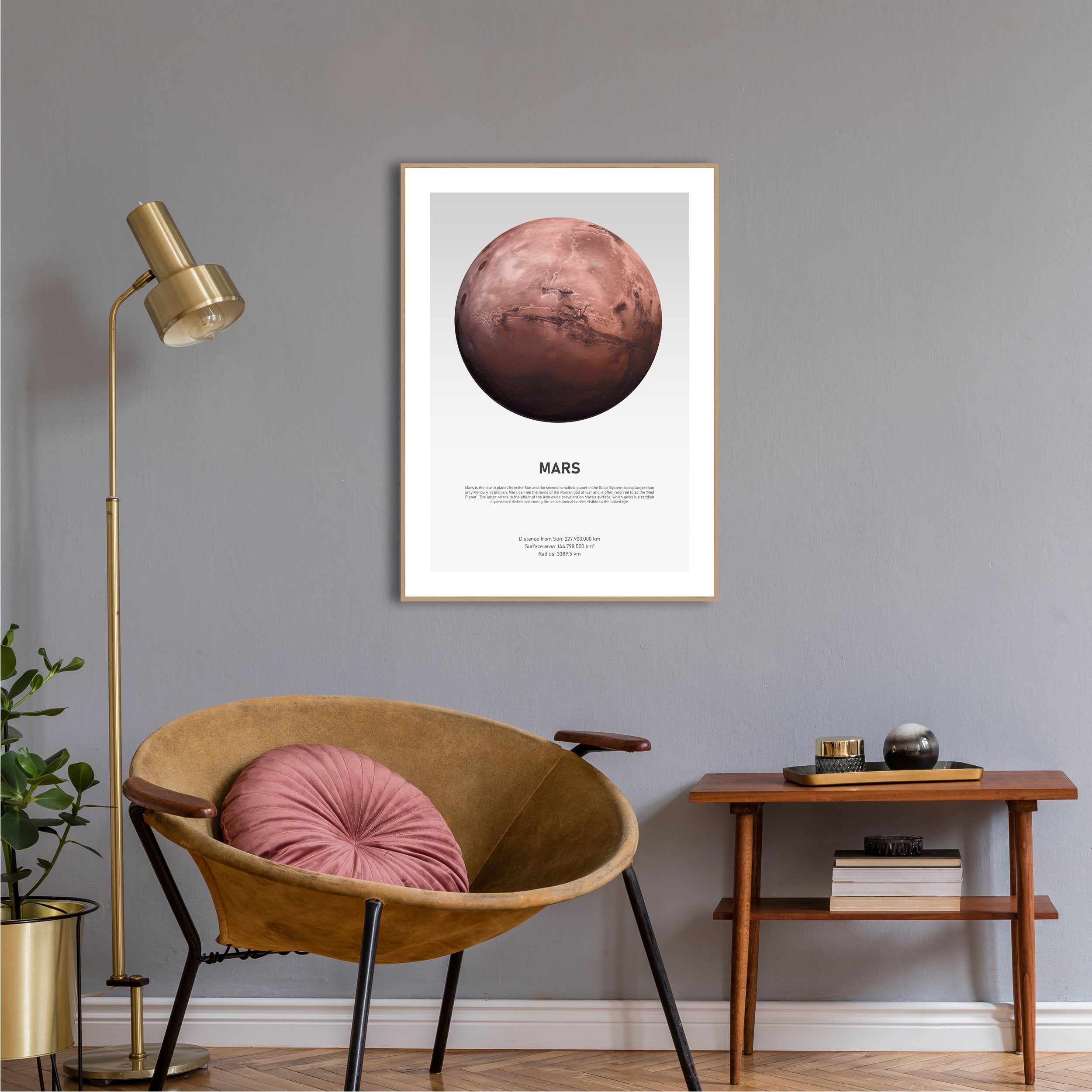 Mars Light | Poster board