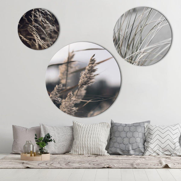 Mellow Grasses 7 | Circle Art