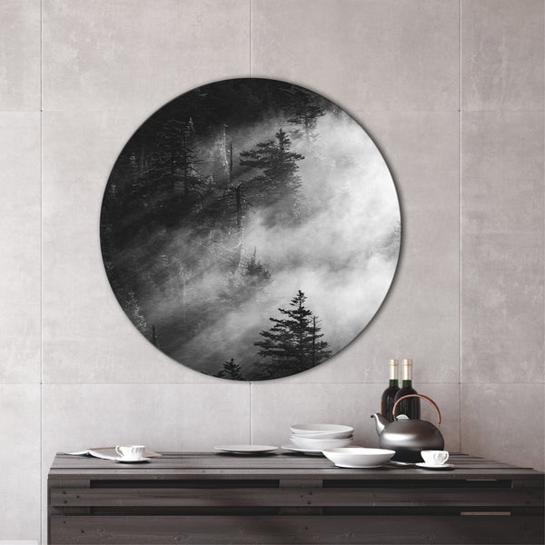 Misty pine woods | CIRCLE ART