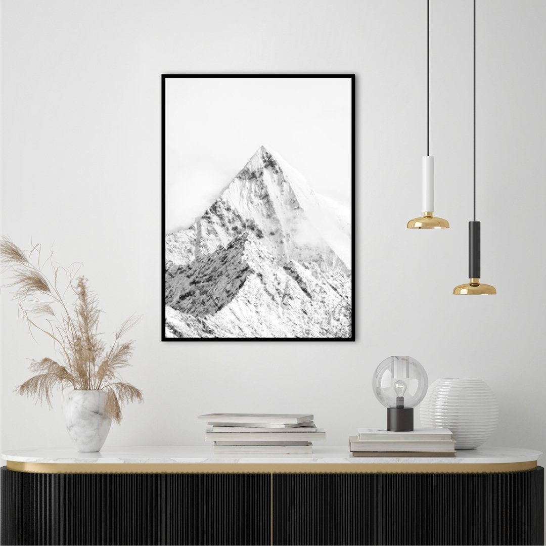 Mountain Top White | POSTER