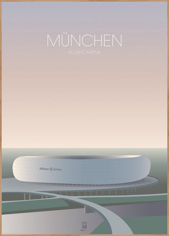 Munich Allianz Arena | Poster board