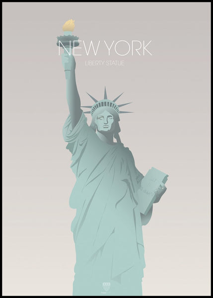 New York Liberty -standbeeld | Poster