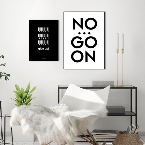 No ... go on | Poster board