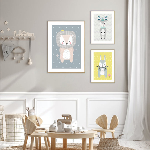 Nordic Deer | Poster board