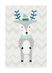 Nordic Deer | Poster