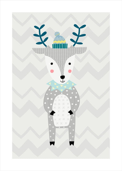 Nordic Deer | POSTER