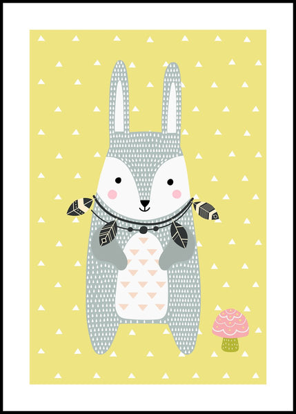 Nordic Rabbit | Poster