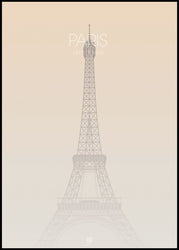 Paris Eiffel Tower | Plakatbræt