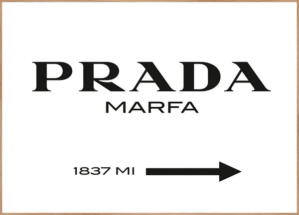 Prada | Plakatbræt