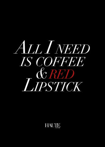 Red Lipstick | Poster board