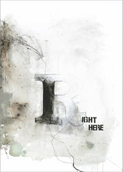 Right here | Poster