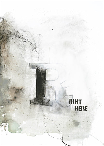 Right here | Poster