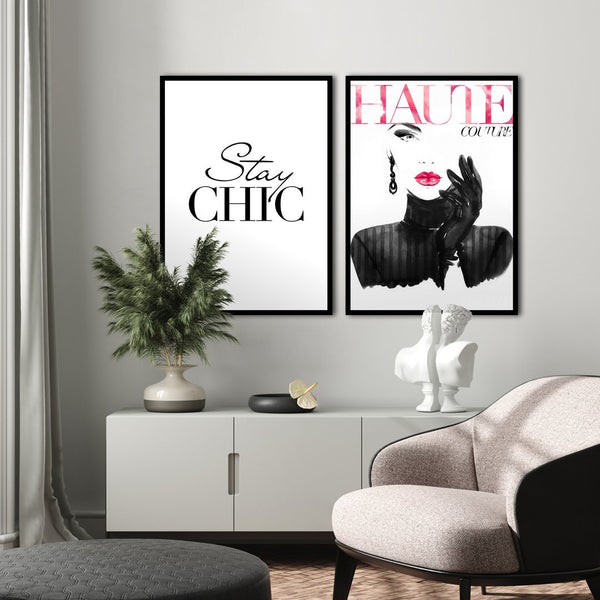 Blijf chic | POSTER