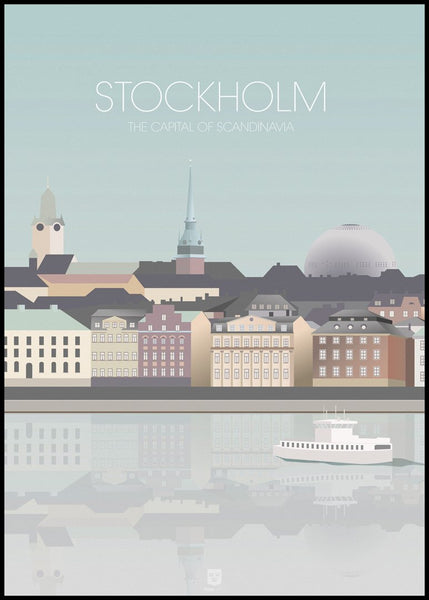 Stockholm Capital City | Plakatbræt