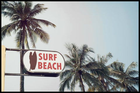 Surf Beach | Poster board