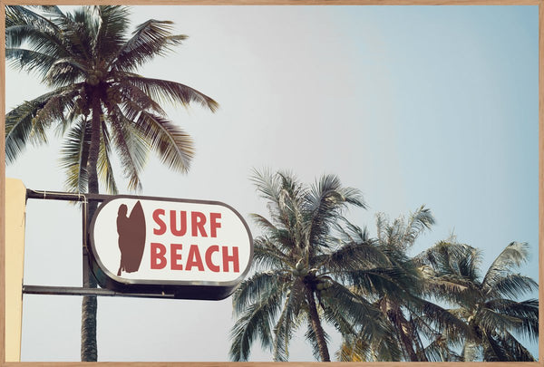 Surf Beach | Poster board