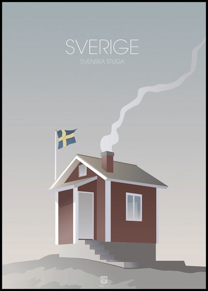 Sverige Stuga | POSTER BOARD