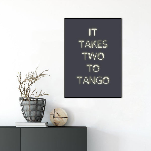 Two to Tango | Poster board