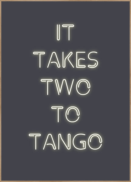 Two to Tango | Poster board