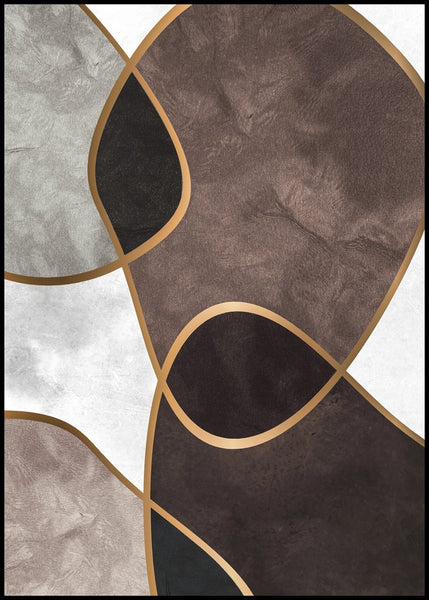 Velvet Shapes 3 | POSTER BOARD