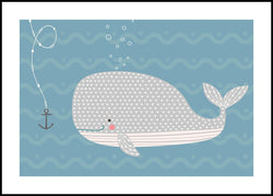 Whale | Poster board