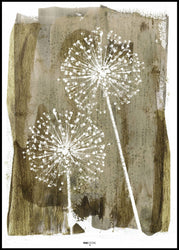 White Dandelion | POSTER BOARD