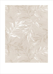 White Leaves 1 | Poster