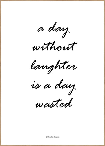 Without Laughter | Poster board