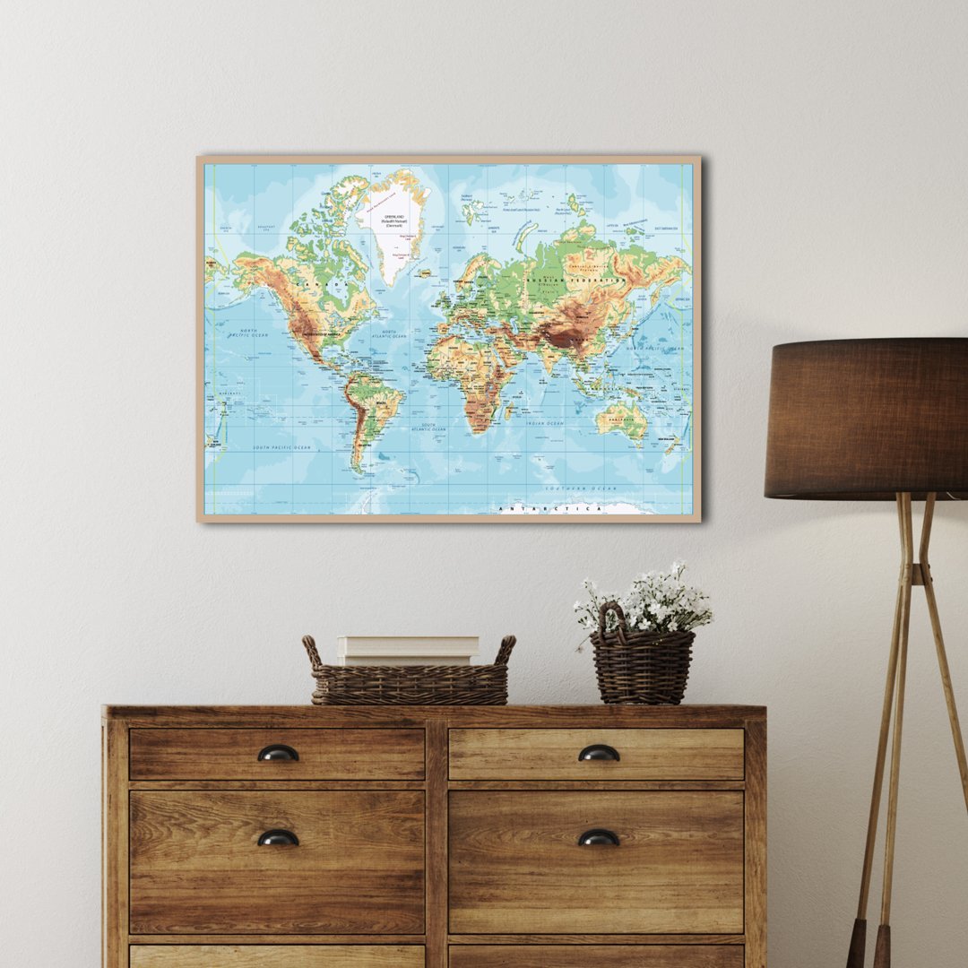 WorldMap Classic | PLAKAT