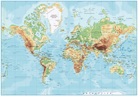 WorldMap Classic | PLAKAT