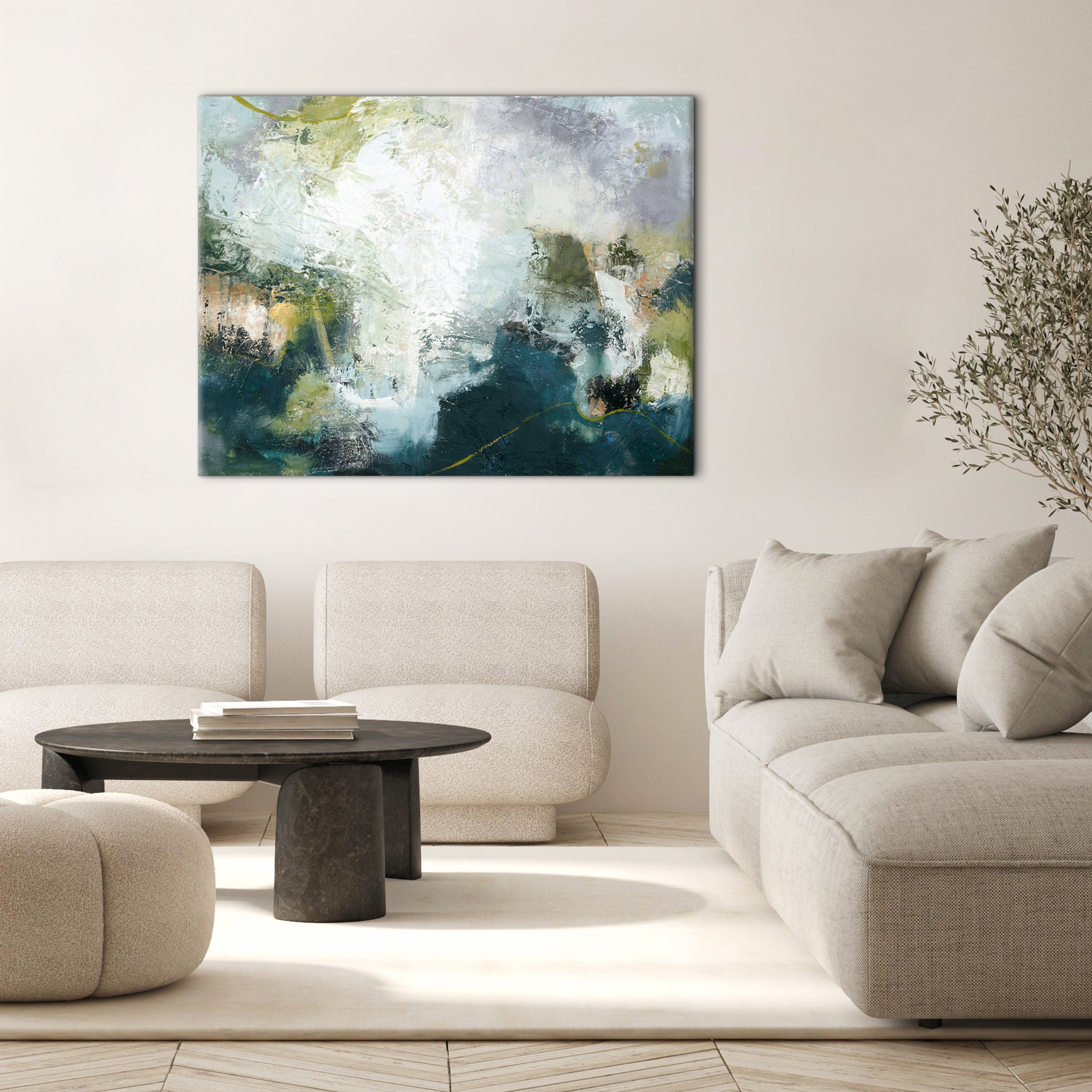 Breeze / 120x90 cm | Value painting