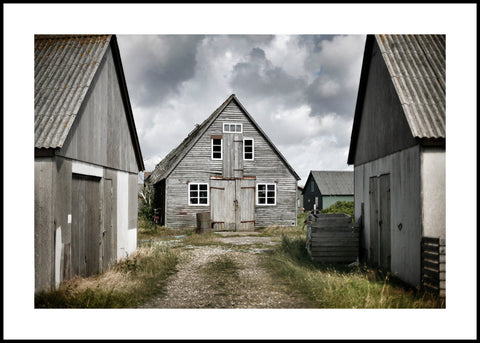 Cosy Cabins | Framed Print