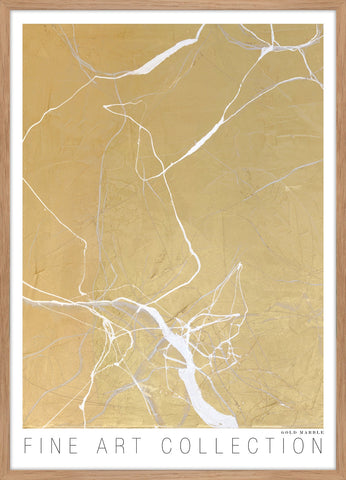 Gouden marmer | Fine Art Board