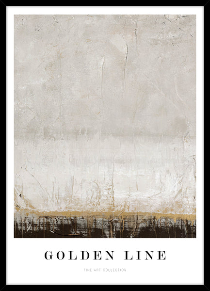 Gouden lijn | Fine Art Board