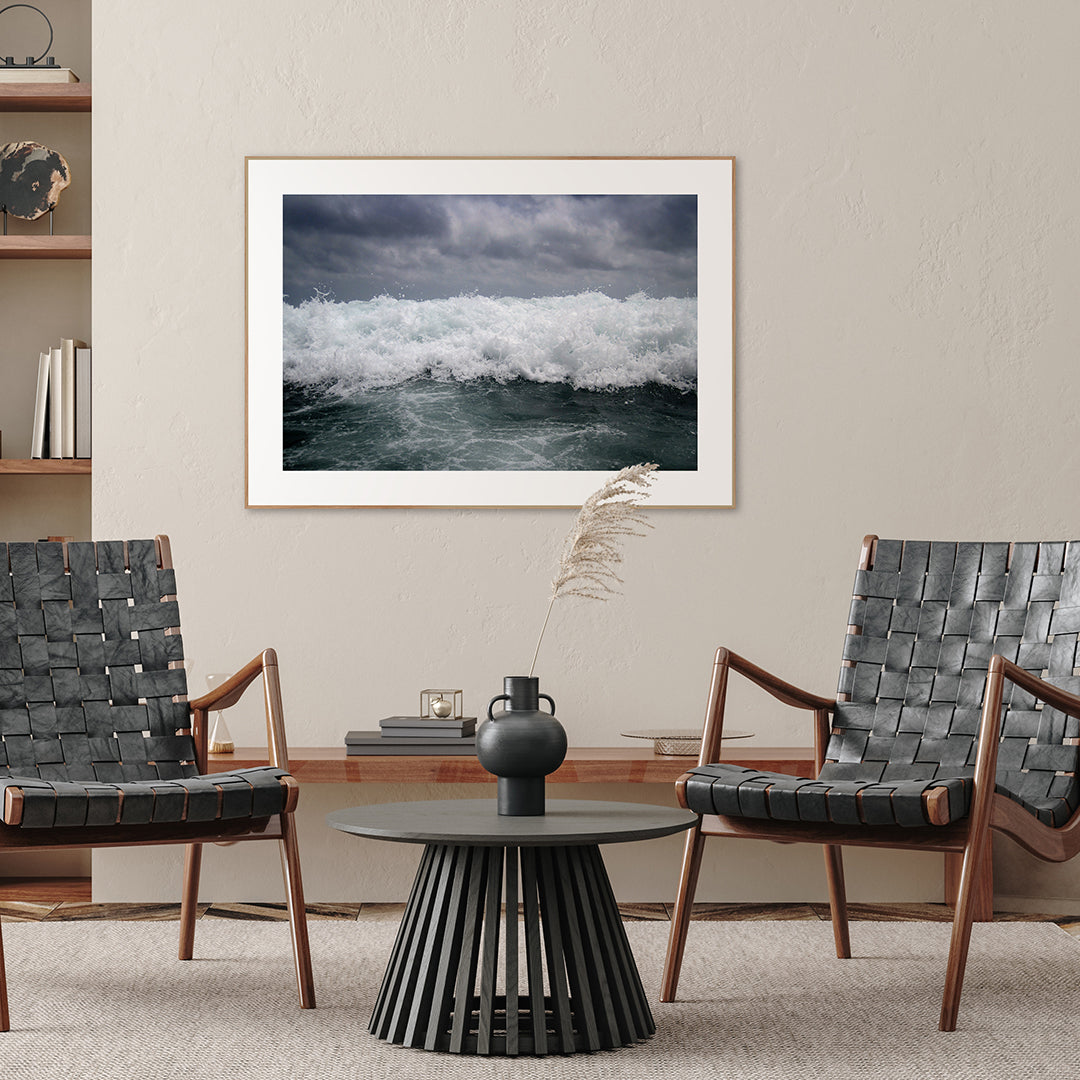 Rolling Waves | Framed Print