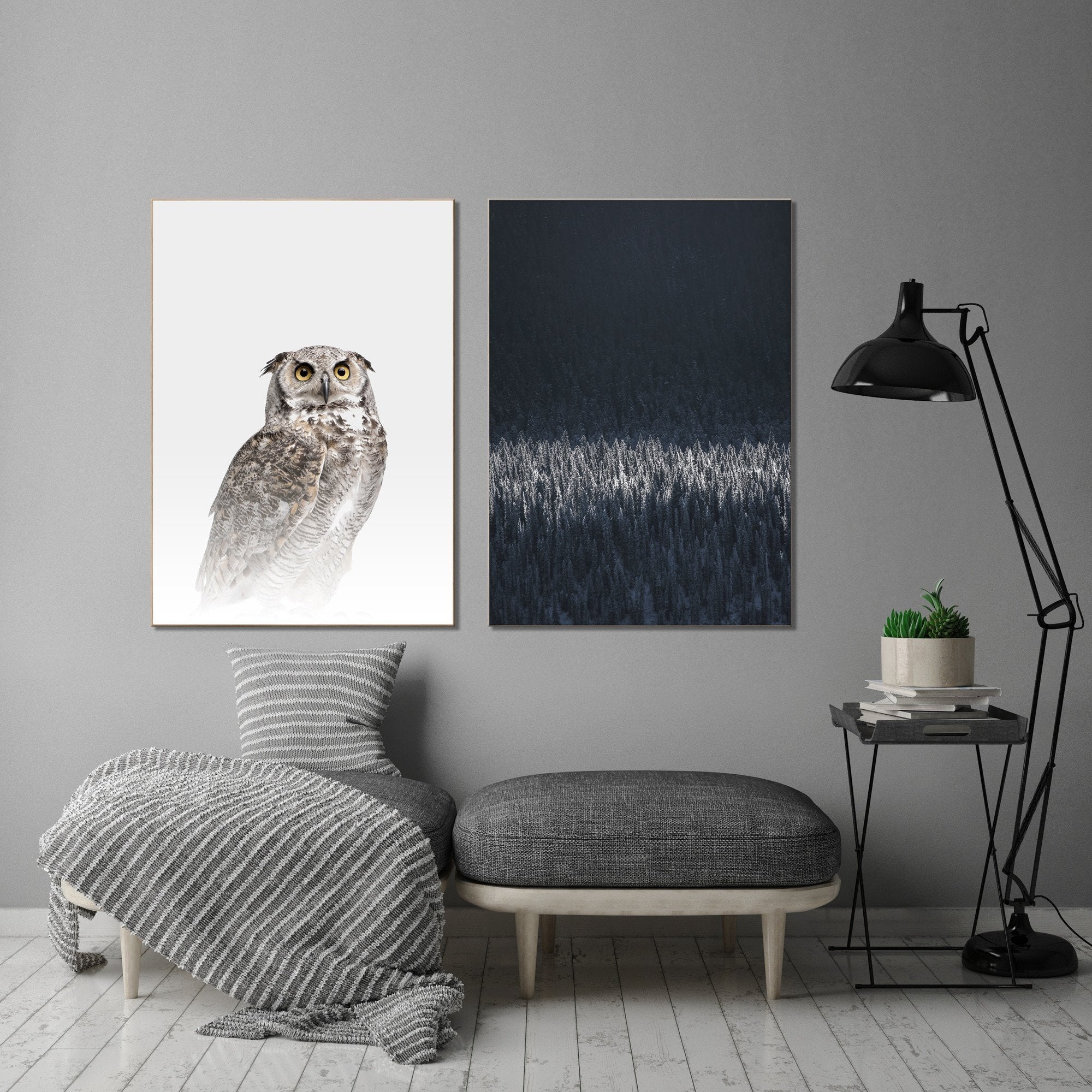 Misty Owl | Poster