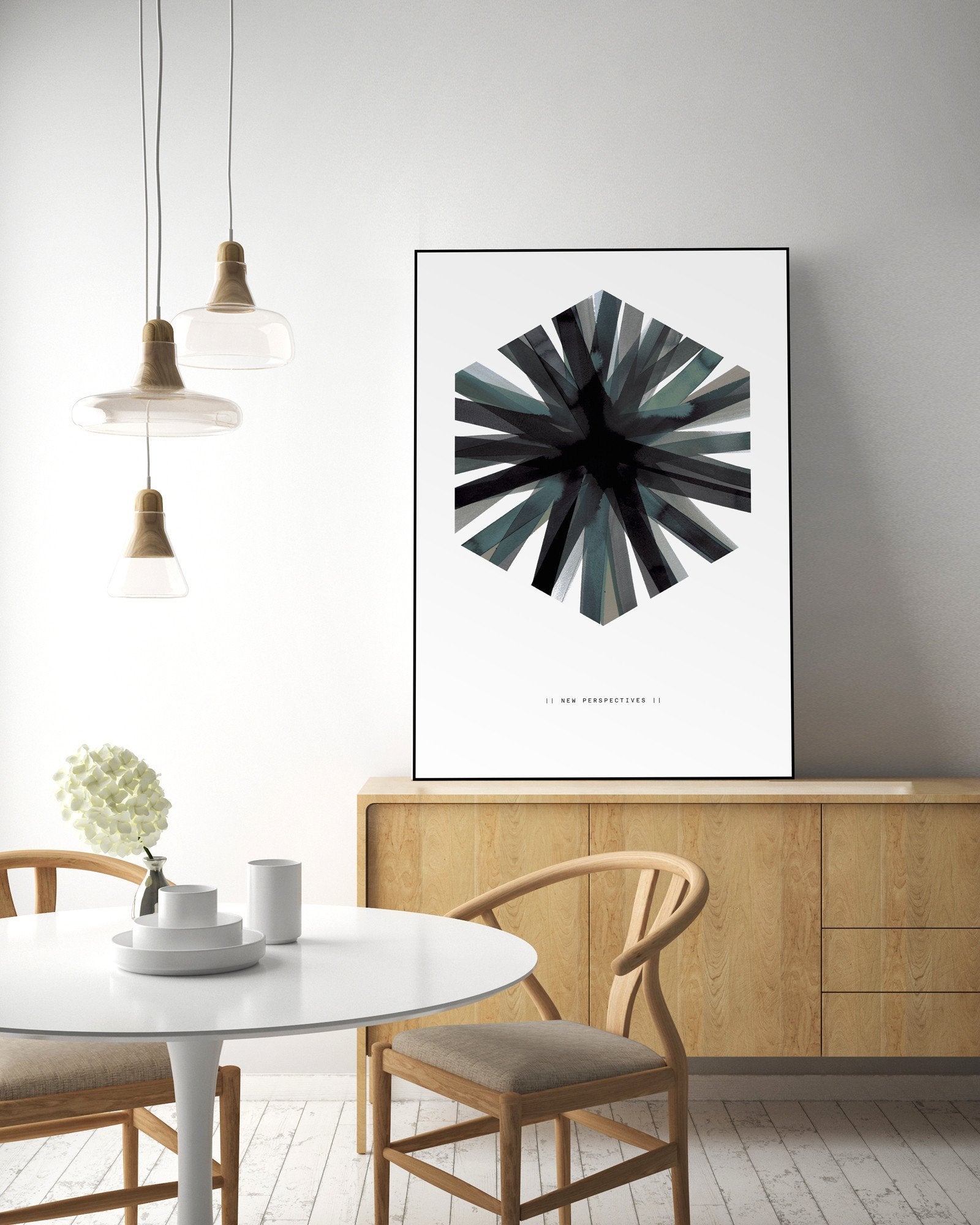 Aquarelle Hex | POSTER BOARD