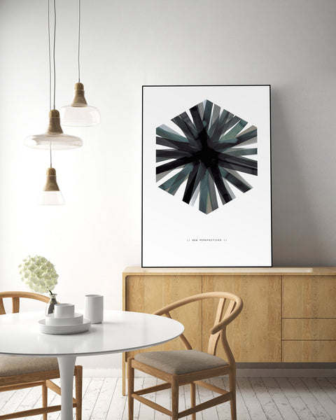 Aquarelle Hex | Poster